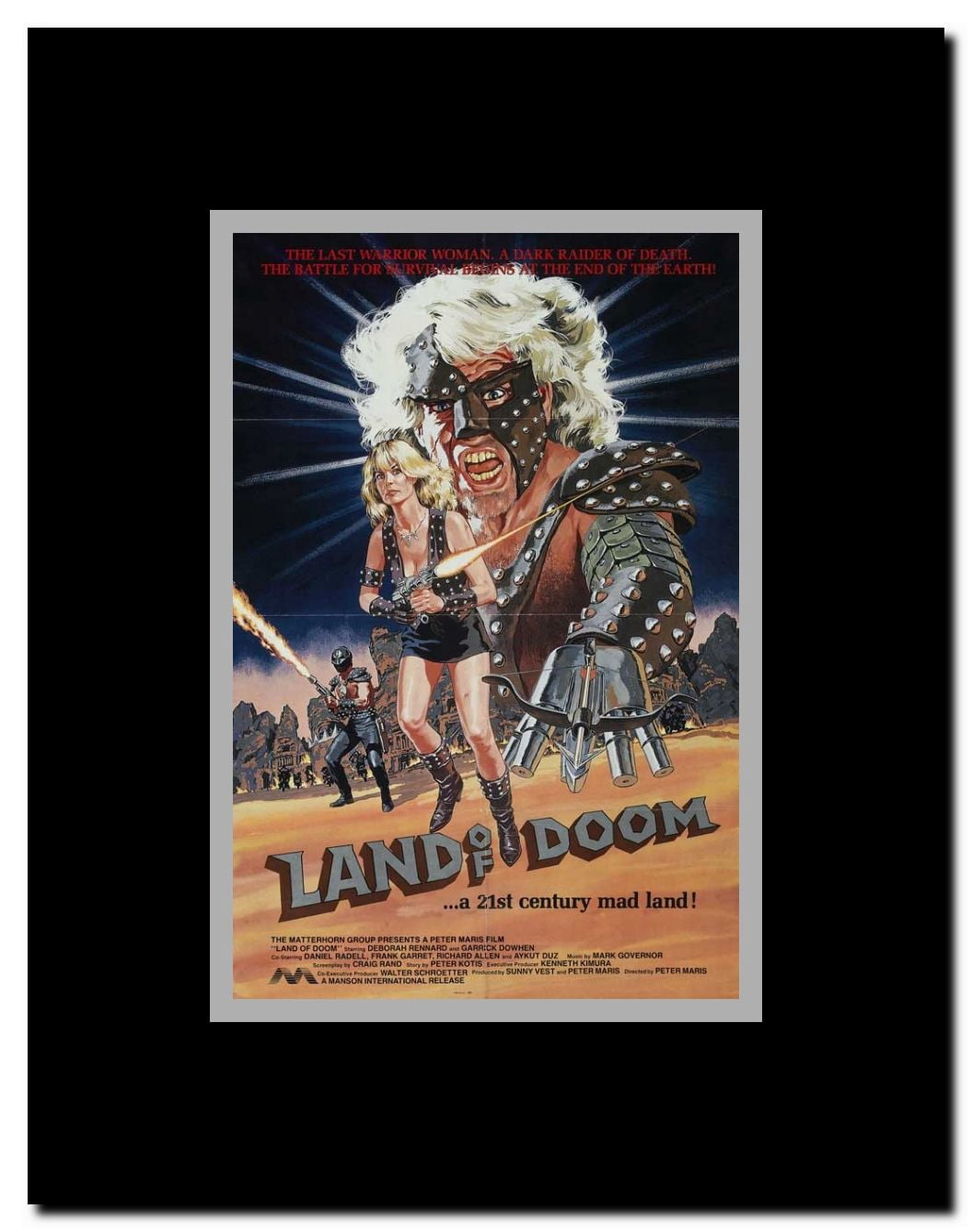 Land of Doom Framed Movie Poster