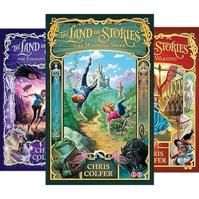 Land of Stories Series The Wishing Spell, The Enchantress Returns, A