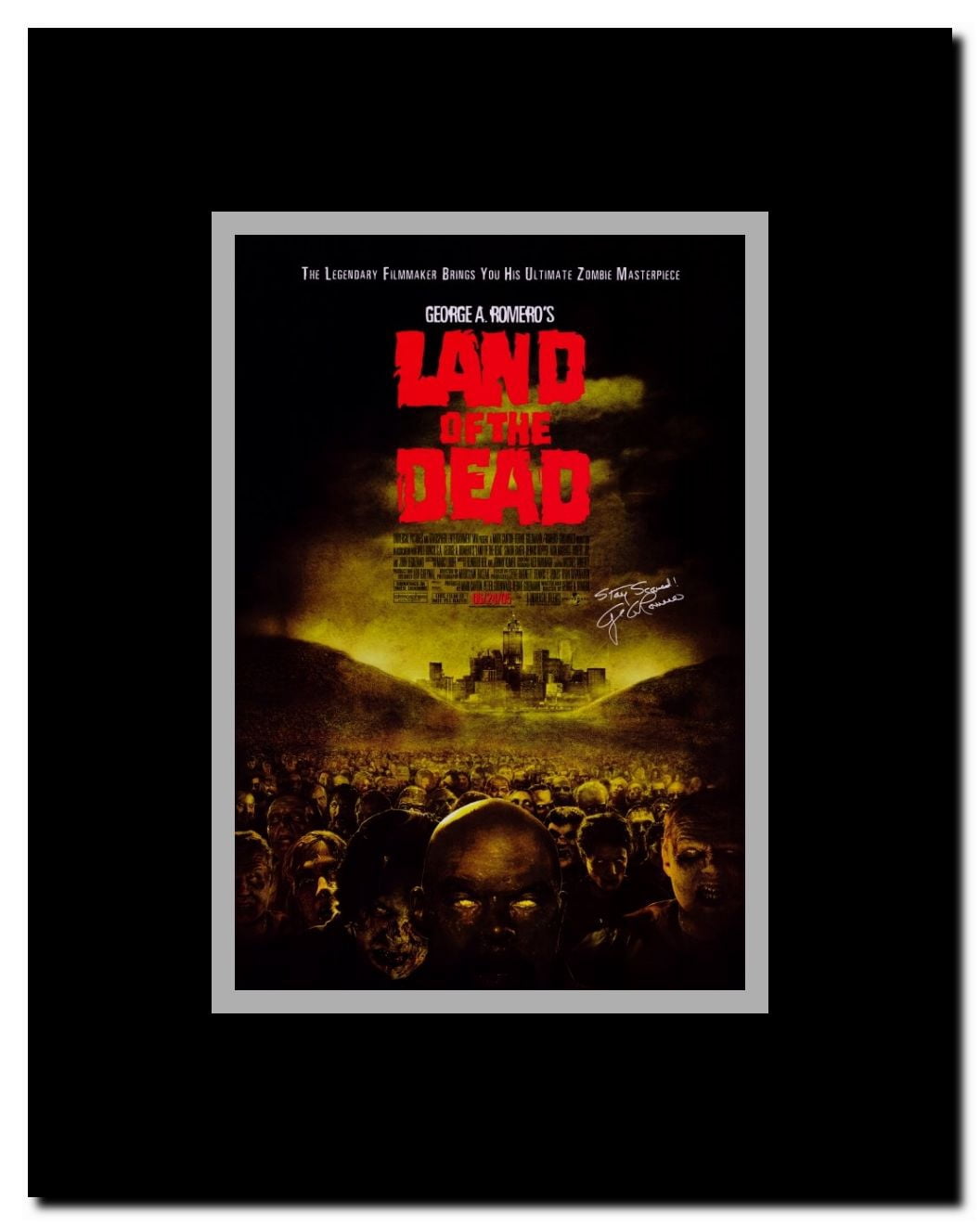 Land of the Dead Framed Movie Poster