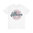 thumbnail image 1 of Land of the Free Because of the Brave America 1776 4th of July T-Shirt, 1 of 5