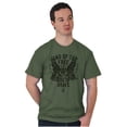 thumbnail image 1 of Land of the Free Because of the Brave Men's Graphic T Shirt Tees Brisco Brands M, 1 of 6