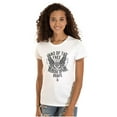 thumbnail image 1 of Land of the Free Because of the Brave Women's T Shirt Ladies Tee Brisco Brands L, 1 of 5