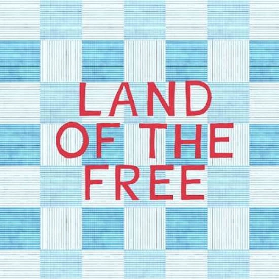 Land of the Free Canvas Art - Linda Woods (24 x 24)