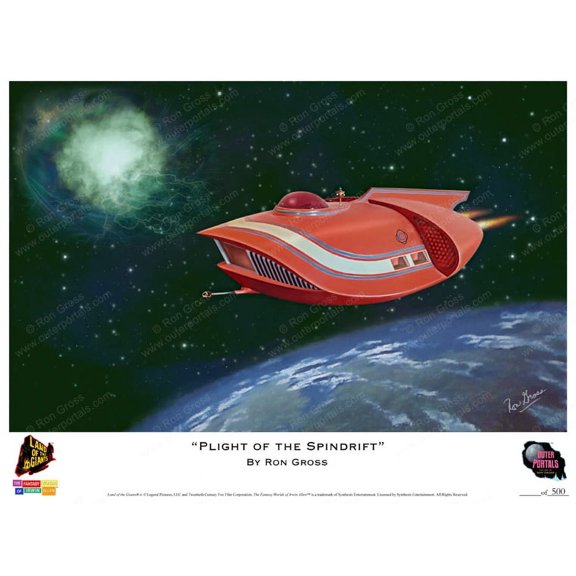 Land of the Giants " Plight of the Spindrift " Art By Ron Gross