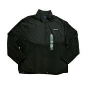 Lands End Mens Full-Zip T200 Midweight Fleece Jacket Black, L