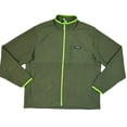 thumbnail image 1 of Land's End Men's Long Sleeve Full Zip Grid Fleece Jacket (Beetle, S), 1 of 2