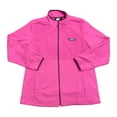 thumbnail image 1 of Land's End Women's Long Sleeve Full Zip Grid Fleece Jacket (Verbena, XL), 1 of 3