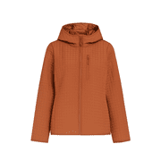 Lands End Womens Quilted Jacket, Large, Red