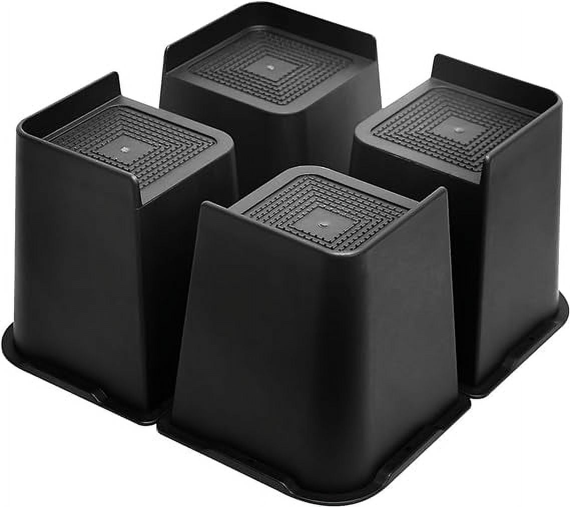 LandHope Heavy Duty Furniture Risers, Table Leg Extenders,Support up to