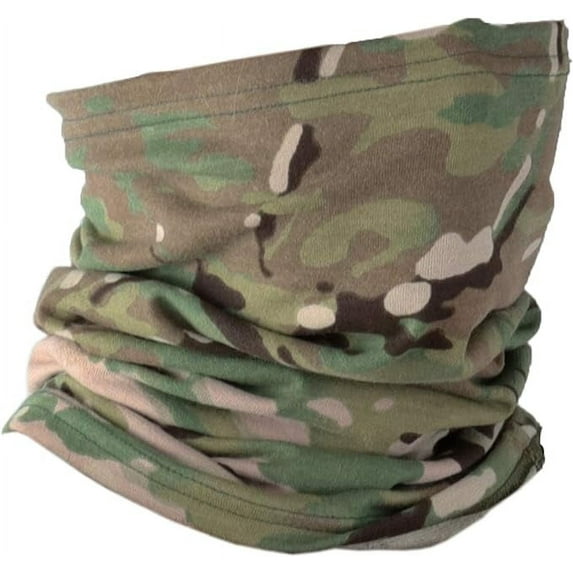Landana Headscarves Cotton Face Mask Bandana Tube Scarf Made in America Solid