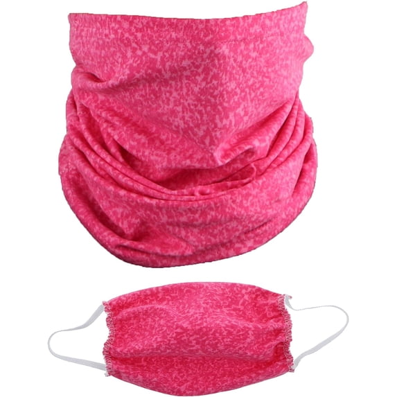 Landana Headscarves Neck Gaiter and Matching Face Mask for Adult Female Cotton Poly Masks &Balaclava