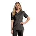 thumbnail image 1 of Landau All Day Unisex Mechanical Stretch One Pocket V-Neck Scrub Top, Style 4139, 1 of 4