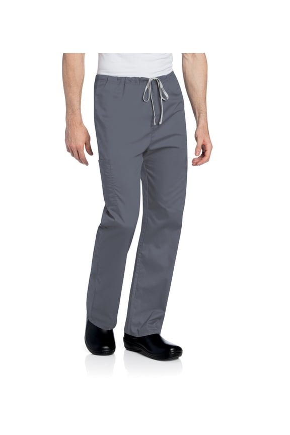 All Day Unisex Two Pocket Straight Leg Drawstring Cargo Scrub Pant, Style 2032