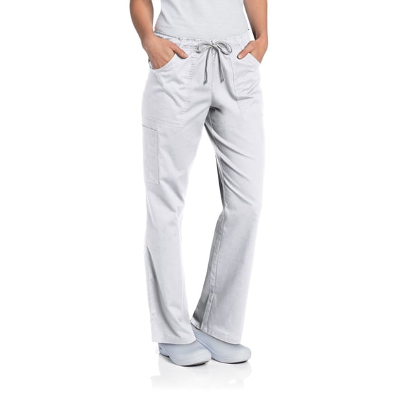 Landau All Day Women's Three Pocket Full Elastic Waist Cargo Scrub Pant, Style 2035