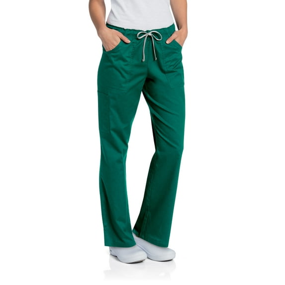 Landau All Day Women's Three Pocket Full Elastic Waist Cargo Scrub Pant, Style 2035
