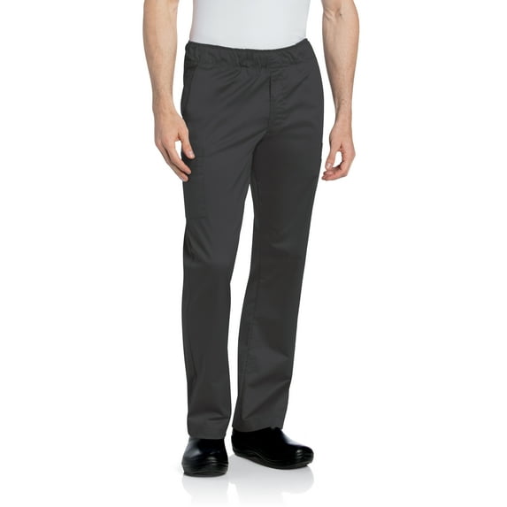 Landau Essentials Men's 5 Pocket Classic Relaxed Fit Scrub Pants 2012