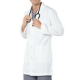 thumbnail image 1 of Landau Essentials Relaxed Fit 5-Pkt 4-Button Full-Length Lab Coat for Men 3124, 1 of 5