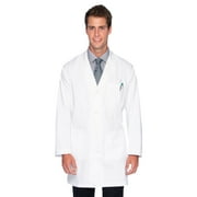 Landau Essentials Relaxed Fit 5-Pkt 4-Button Full-Length Lab Coat for Men 3124