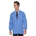 thumbnail image 1 of Landau Essentials Relaxed Fit 5-Pocket Snap-Front Scrub Jacket for Men 7551, 1 of 6
