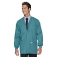 thumbnail image 1 of Landau Essentials Relaxed Fit 5-Pocket Snap-Front Scrub Jacket for Men 7551, 1 of 5