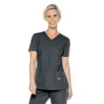 thumbnail image 1 of Landau Essentials Tailored Fit 4-Pocket V-Neck Scrub Top for Women 8111, 1 of 8