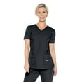 thumbnail image 1 of Landau Essentials Tailored Fit 4-Pocket V-Neck Scrub Top for Women 8111, 1 of 3
