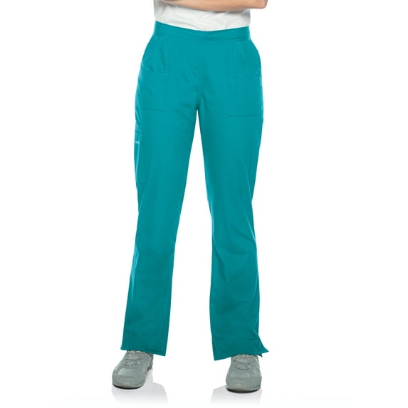 Landau Essentials Tailored Fit 9-Pocket Cargo Scrub Pants for Women 8380