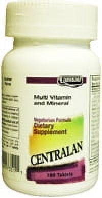 Landau Kosher Centralan Multi Vitamin/Mineral (Compare to Centrum) - 100 Tablets
