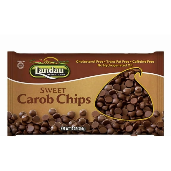 Landau Kosher Sweet Carob Chips Parve - 12 OZ