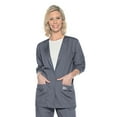 thumbnail image 1 of Landau Long Sleeve Relaxed Fit Solid Print Jacket (Women's Plus), 1 Count, 1 Pack, 1 of 8