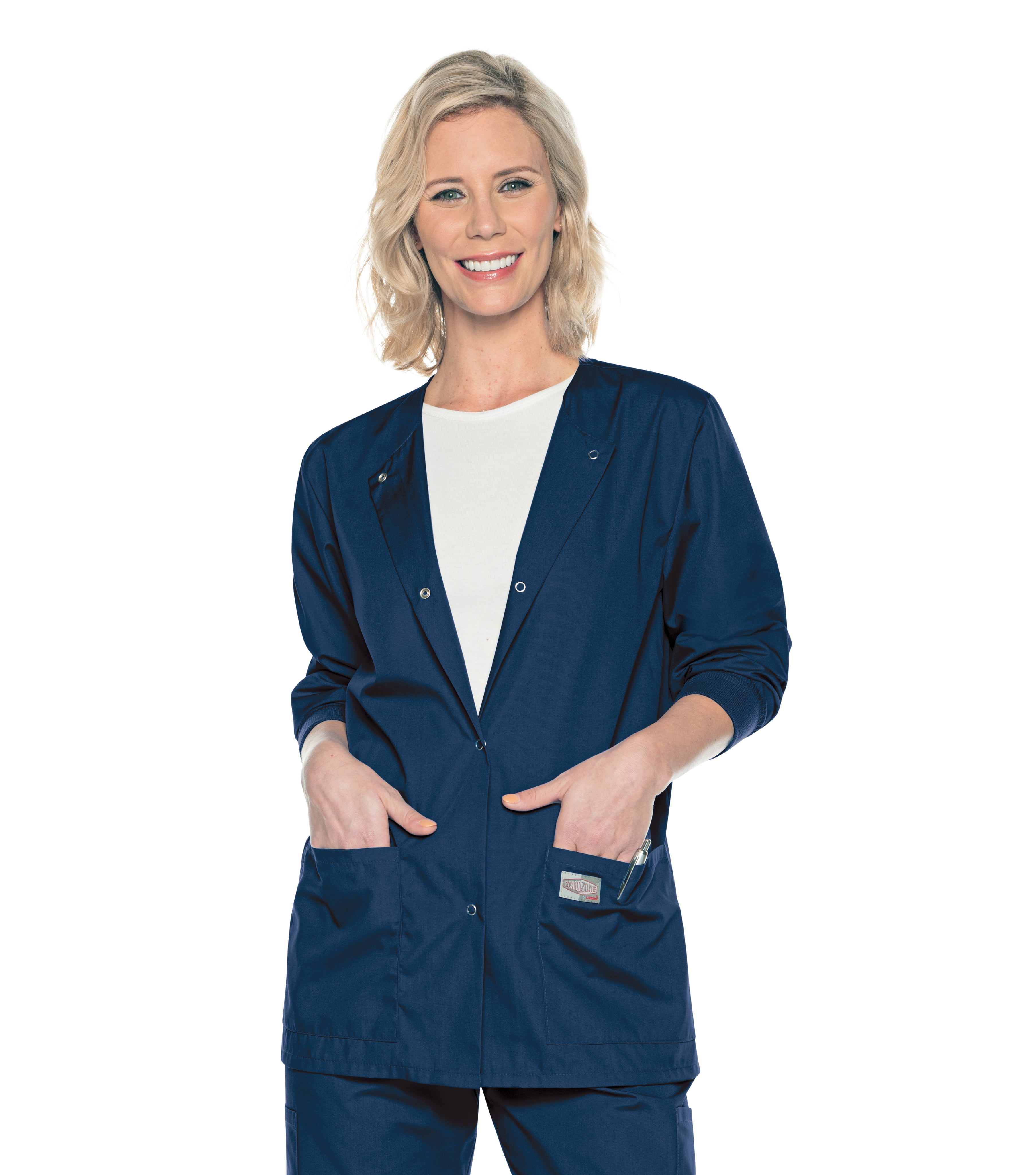 Landau print scrub jackets sale