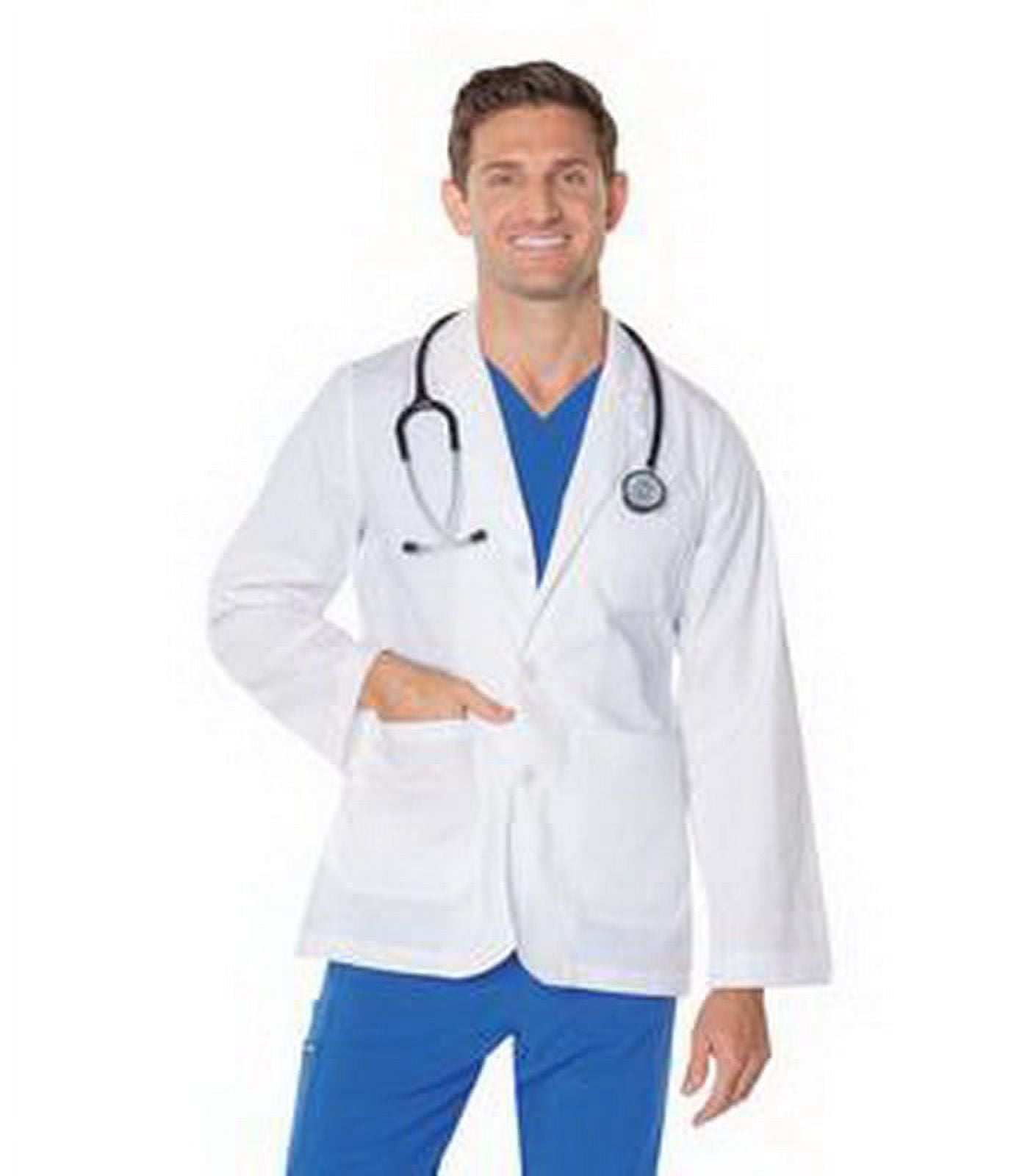 Landau Men's Essential Lab Coats Classic Relaxed Fit Breathable Fade