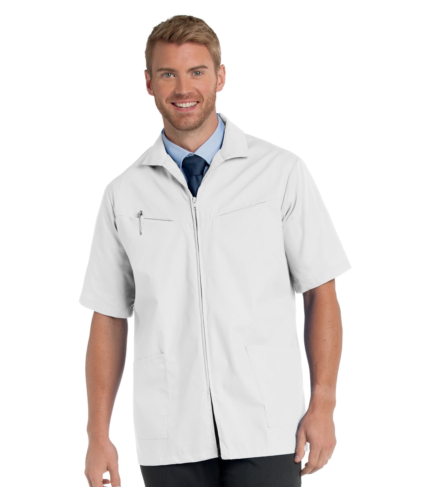 Short sleeve shop lab jacket