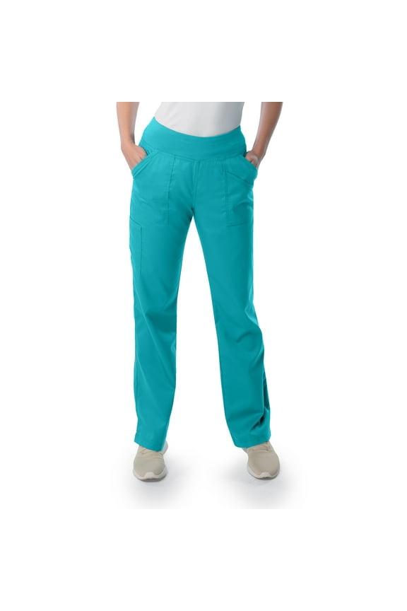 ProFlex Tailored Fit Comfort Stretch 4-Pocket Scrub Pants for Women 2043