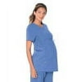 thumbnail image 1 of Landau ProFlex Tailored Fit Stretch 3-Pocket Maternity Scrub Top for Women 4399, 1 of 2
