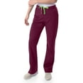 thumbnail image 1 of Landau ProFlex Tailored Fit Stretch 5-Pocket Cargo Scrub Pants for Women 2042, 1 of 5
