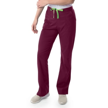 Landau ProFlex Tailored Fit Stretch 5-Pocket Cargo Scrub Pants for Women 2042