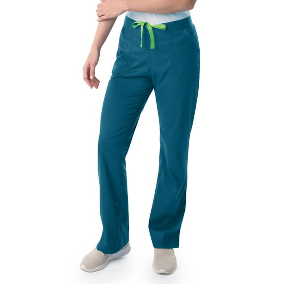 Landau ProFlex Tailored Fit Stretch 5-Pocket Cargo Scrub Pants for Women 2042