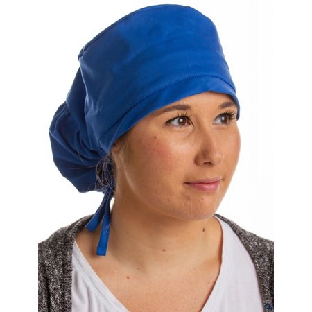 Landau Roomy Scrub Cap For Big Hair (Pack Of 6) Scrub Top