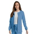 thumbnail image 1 of Landau Scrub Zone Relaxed Fit 2-Pocket Snap-Front Scrub Jacket for Women 75221, 1 of 5