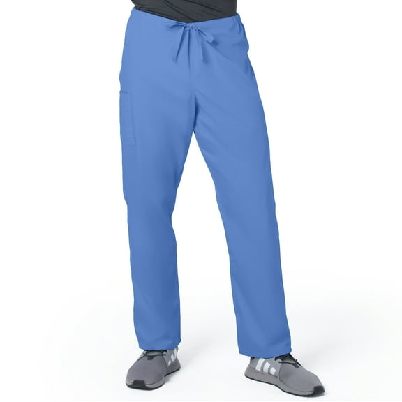 Landau Scrub Zone Unisex Relaxed Fit 2-Pocket Drawstring Cargo Scrub Pants 85221