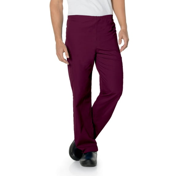 Landau Unisex Essentials Modern Tailored Fit Breathable Fade Resistant 5 Pockets Drawstring Cargo Scrub, Style 2029