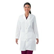 Landau Unisex Relaxed Fit 3-Pocket Full-Length Lab Coat 3187