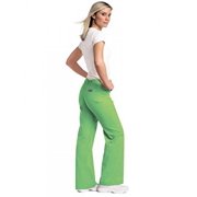 Landau Womens 9502 Urbane Relaxed Drawstring Pant Limeade Small Tall