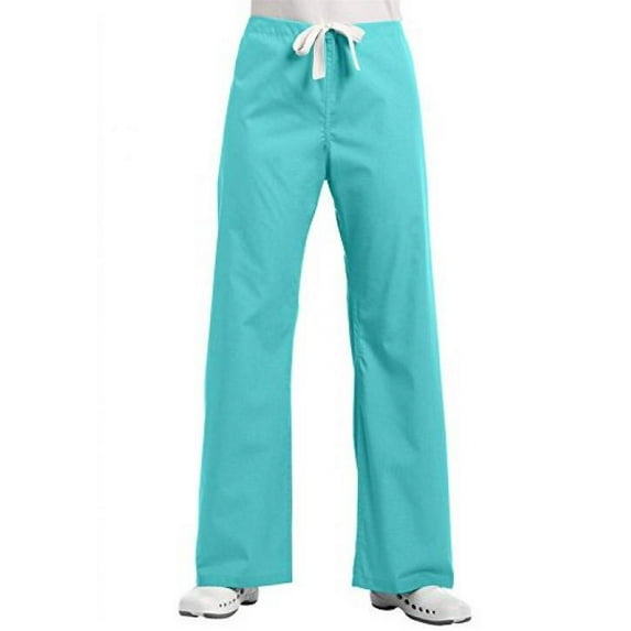 Landau Women's 9502 Urbane Relaxed Drawstring Pant Turquoise Large Tall