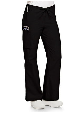 FIGS Zamora Jogger Style Scrub Pants for Women - Black, X-Small Tall