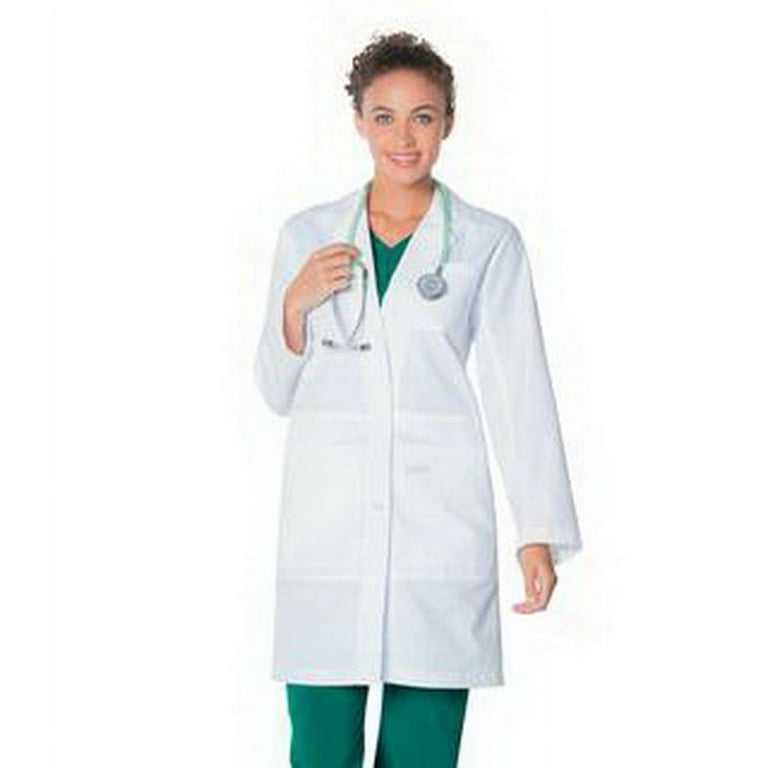 Landau Women's Essential Lab Coats Classic Relaxed Fit Breathable