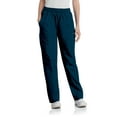 thumbnail image 1 of Landau Women's Essentials Classic Relaxed Fit Breathable Fade Resistant 4 Pockets Elastic Basic Pull On Scrub, Style 8501, 1 of 8