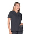 thumbnail image 1 of Landau Women's Scrub Zone Modern Tailored Fit Breathable Fade Resistant 2 Pockets Snap Tunic Scrub, Style 70223, 1 of 5
