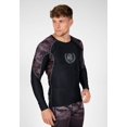 thumbnail image 1 of Lander Rashguard Long Sleeve - Black/Gray Camo, 1 of 8